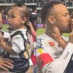 Neymar e filha, Mavie