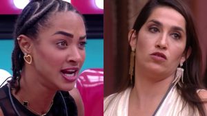 Aline e Daniele no 'BBB 25' - Reprodução/Globo