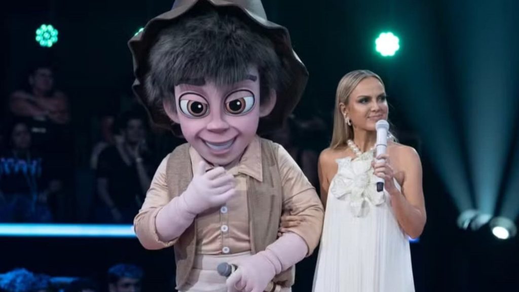 Candinho e Eliana no 'The Masked Singer Brasil' - Reprodução/TV Globo