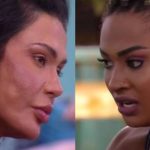 Gracyanne, Aline (Reprodução/Globo)