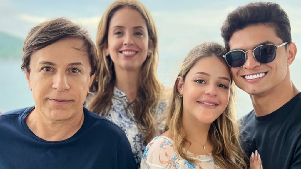 Tom Cavalcante, Patricia, Maria e Cristiano - Foto: Reprodução / Instagram