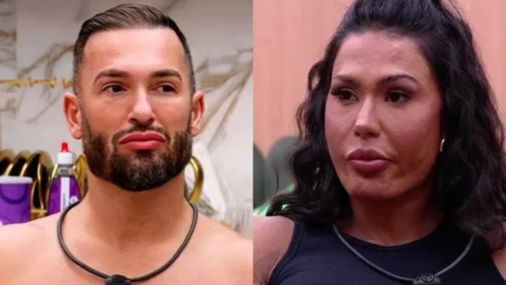 Diego Hypolito e Gracyanne Barbosa no 'BBB 25'