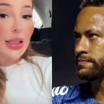 Modelo Any Awuada e Neymar - Reprodução/ Instagram