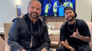 Neymar e o pai