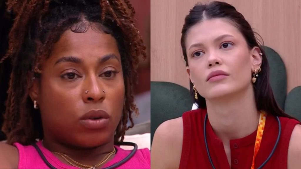 Thamiris e Vitória Strada no 'BBB 25' - Reprodução/Globo