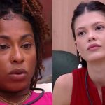 Thamiris e Vitória Strada no 'BBB 25' - Reprodução/Globo