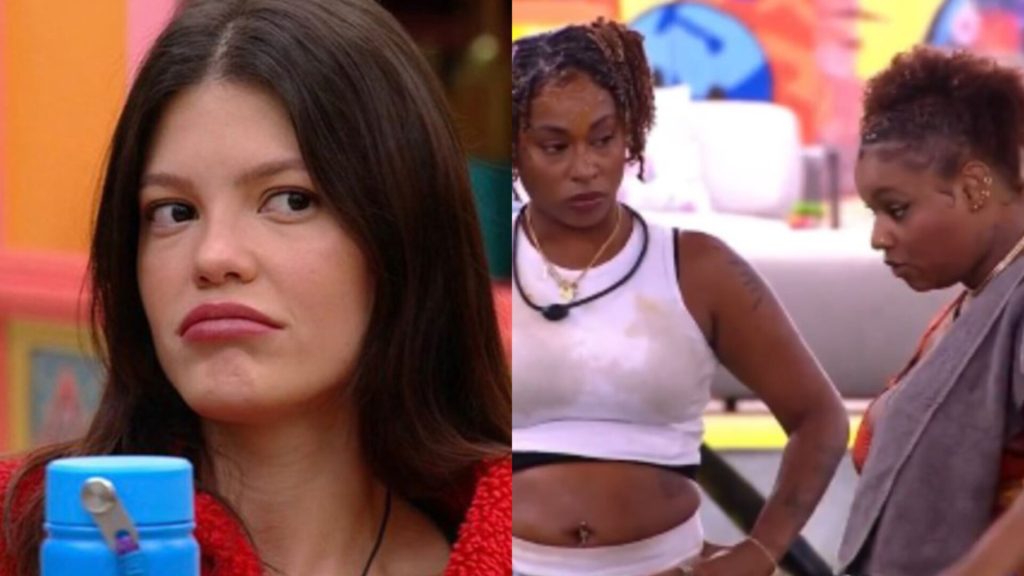 Vitória Strada, Thamiris e Camilla no 'BBB 25'